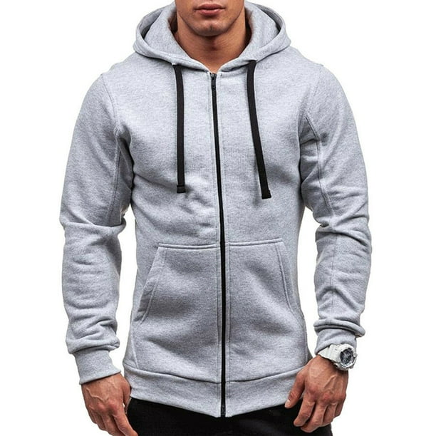 Zcaosma Plus Size Mens Hoodies Tracksuit Drawstring Pocket Hooded Sweatshirt Long Sleeve Zip Slim Coat Male Jacket Zcaosma Plus Size Mens Hoodies Tracksuit Drawstring Pocket Hooded Sweatshirt Long Sleeve Zip Slim Coat Male Jacket